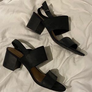 TOMS Poppy Leather heeled sandals